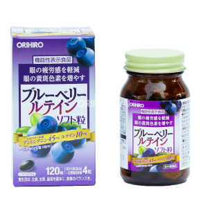 Viên uống bổ mắt việt quất Blueberry Orihiro 120 viên