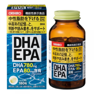 Vien uong bo nao DHA EPA Orihiro 180 vien