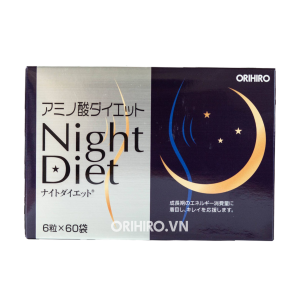 Cải thiện vóc dáng thon gọn bằng viên uống giảm cân Night Diet Orihiro