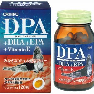 Viên uống bổ não DPA DHA EPA Vitamin E Orihiro 120 viên